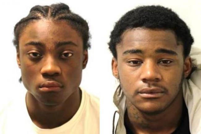 Alexis Morris (left) and Marvin Ward (right) have been convicted (photo Met Police